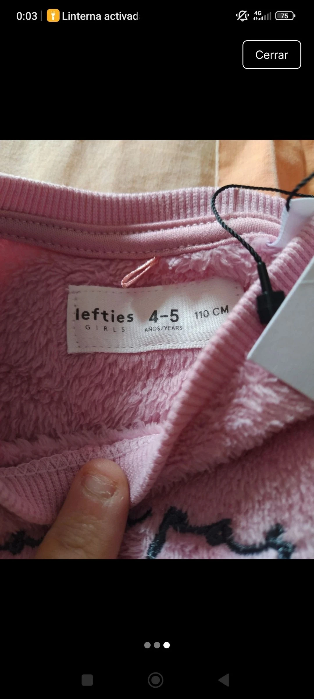 Pijama coralina menina 4-5 anos novo – photo 3